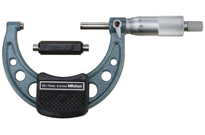 Mitutoyo Külső mikrométer, 50-75 mm, 0.01 mm (103-139-10) termék fő termékképe