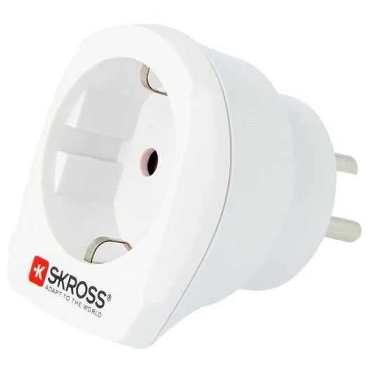 Skross Hálózati csatlakozó átalakító Európából Dániába utazóknak termék fő termékképe